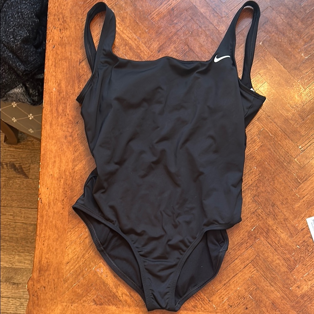 Nike Women's Black One-Piece Swimsuit